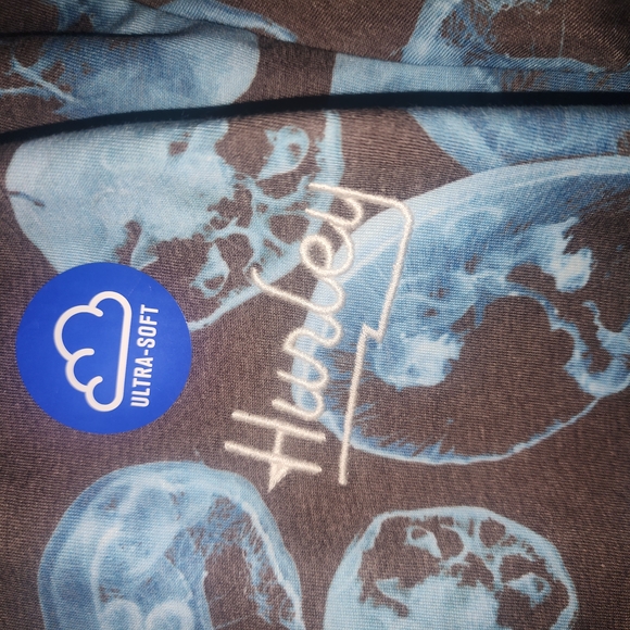 Hurley Blue Jellyfish Graphic Tee - Picture 2 of 4